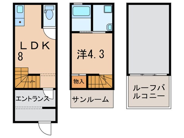 W&R APARTMENT 02の物件間取画像